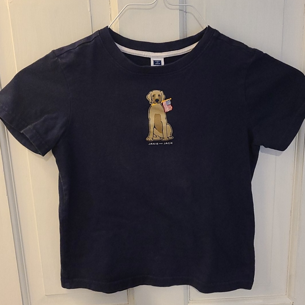 Boys Janie and Jack patriotic tshirt